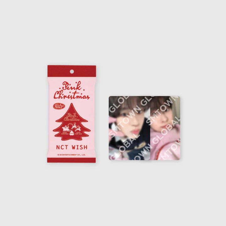 PRE-ORDER NCT WISH 2024 Pink Christmas Random Photocard Pack