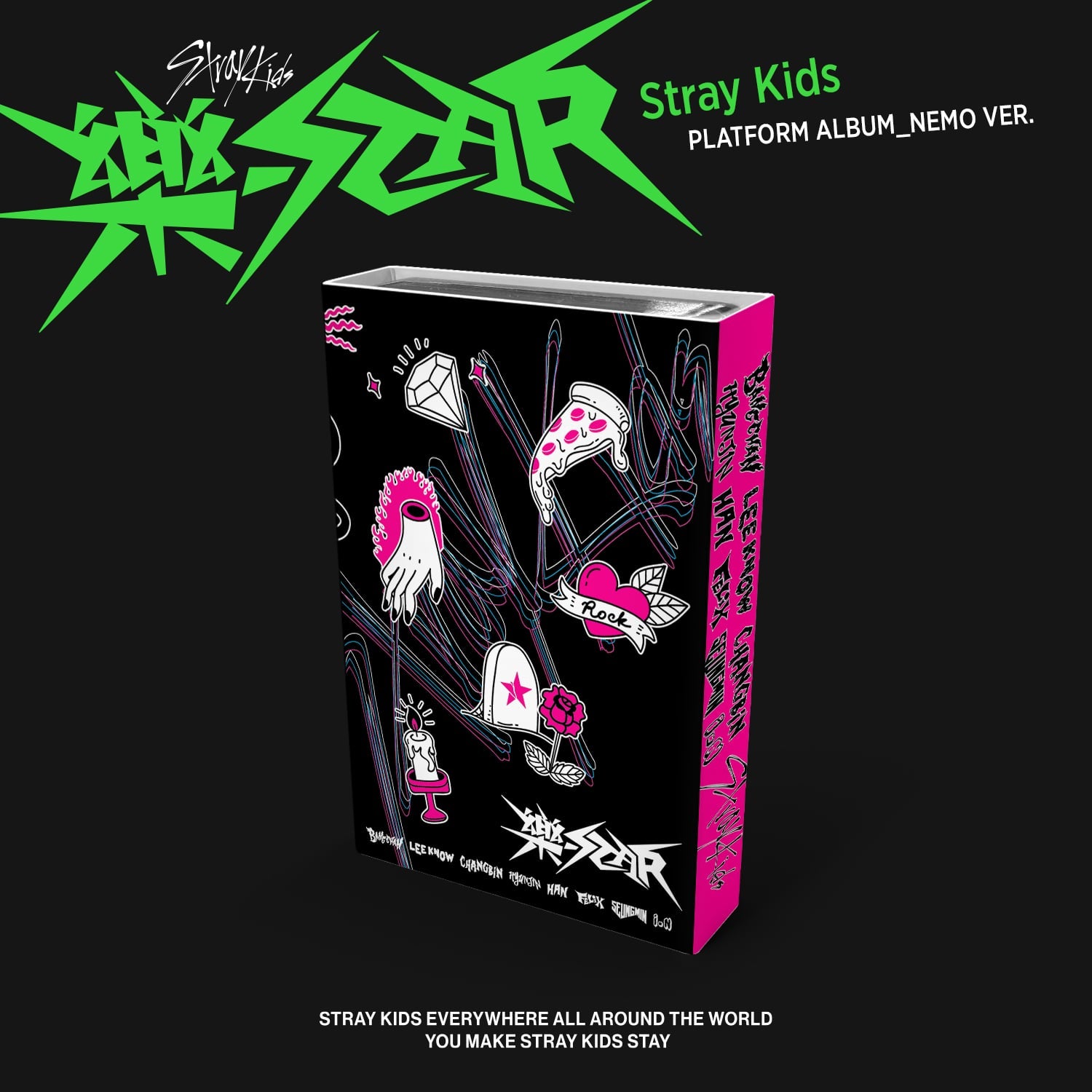 Stray Kids 8th Mini Album 樂-STAR (Platform NEMO Version)