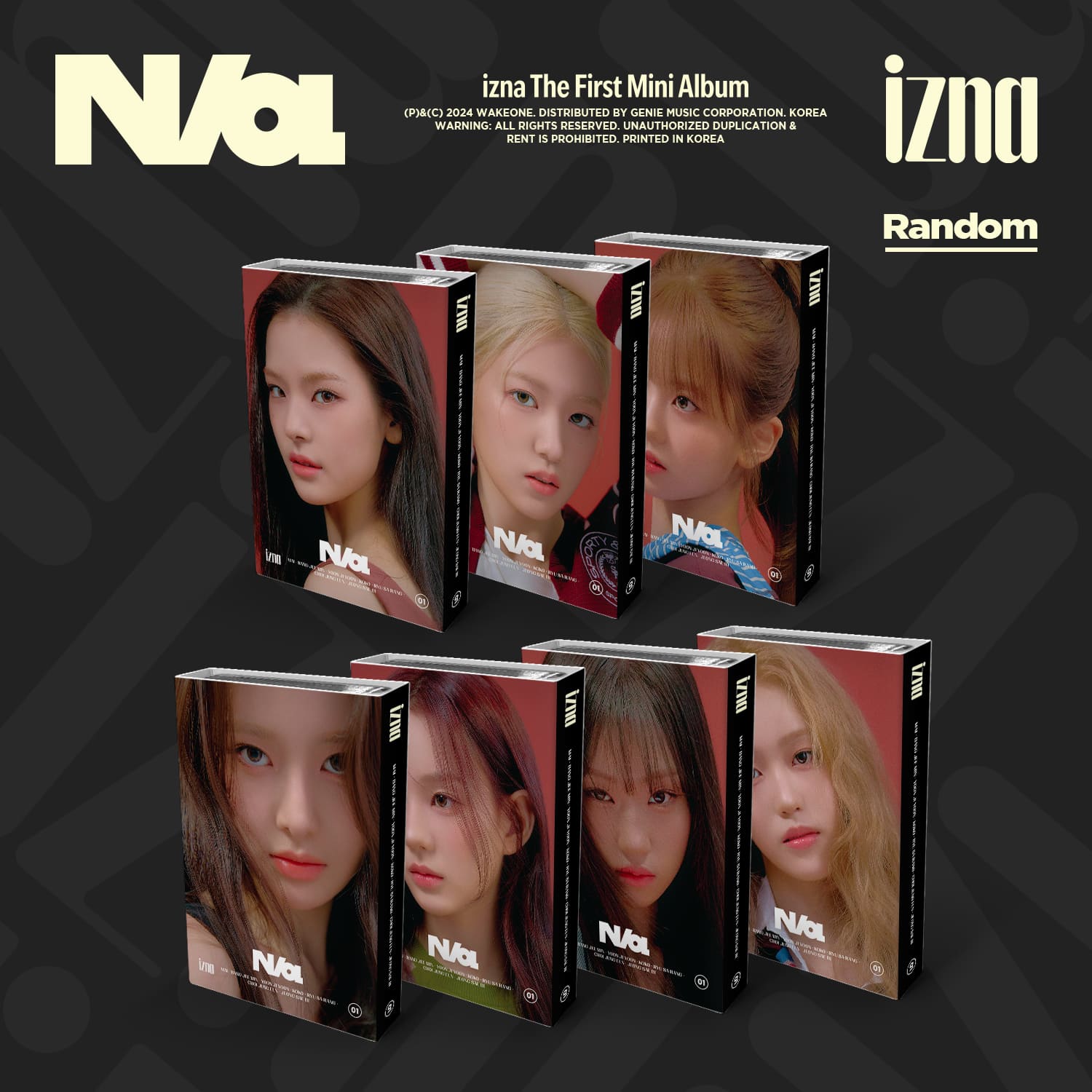 PRE-ORDER izna 1st Mini Album N/a (NFC Nemo Version)