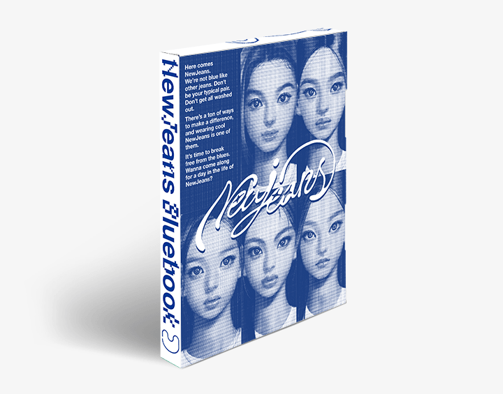 NewJeans 1st EP 'New Jeans' Bluebook Version – album (Group Bluebook / / ) | HobiEgo