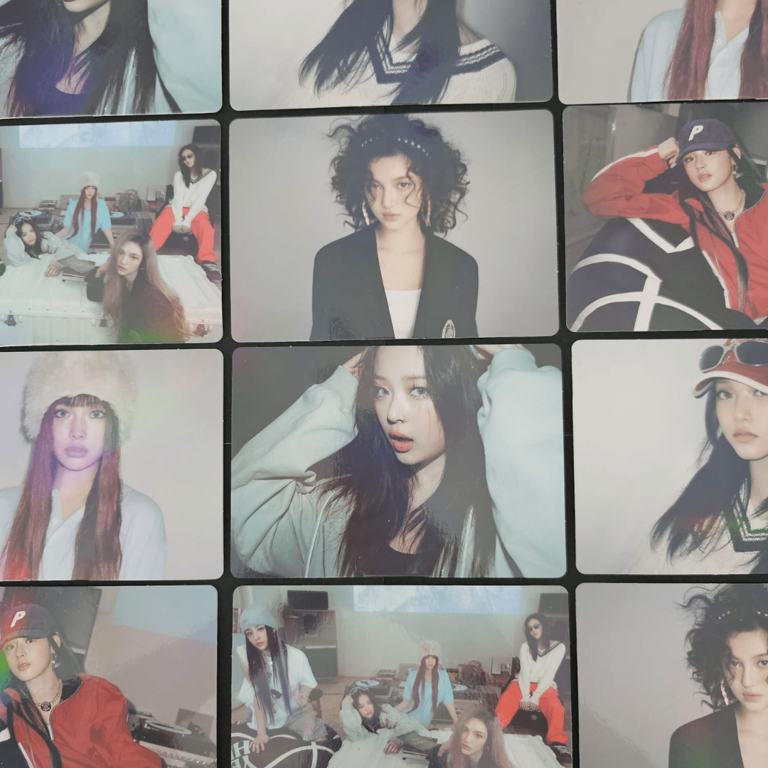 NewJeans Double Single How Sweet Weverse Postcards – Photocards (Group / / ) | HobiEgo