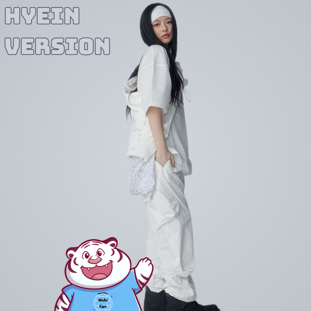 NewJeans Double Single Supernatural (NJ X MURAKAMI Cross Bag Version) – album (Hyein (WHITE) / / ) | HobiEgo