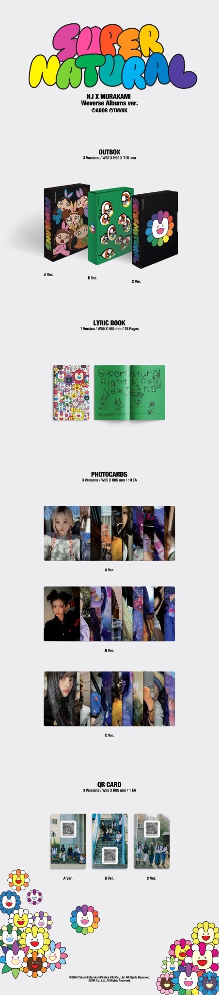 NewJeans Double Single Supernatural (Weverse Albums Version) – album (A / / ) | HobiEgo