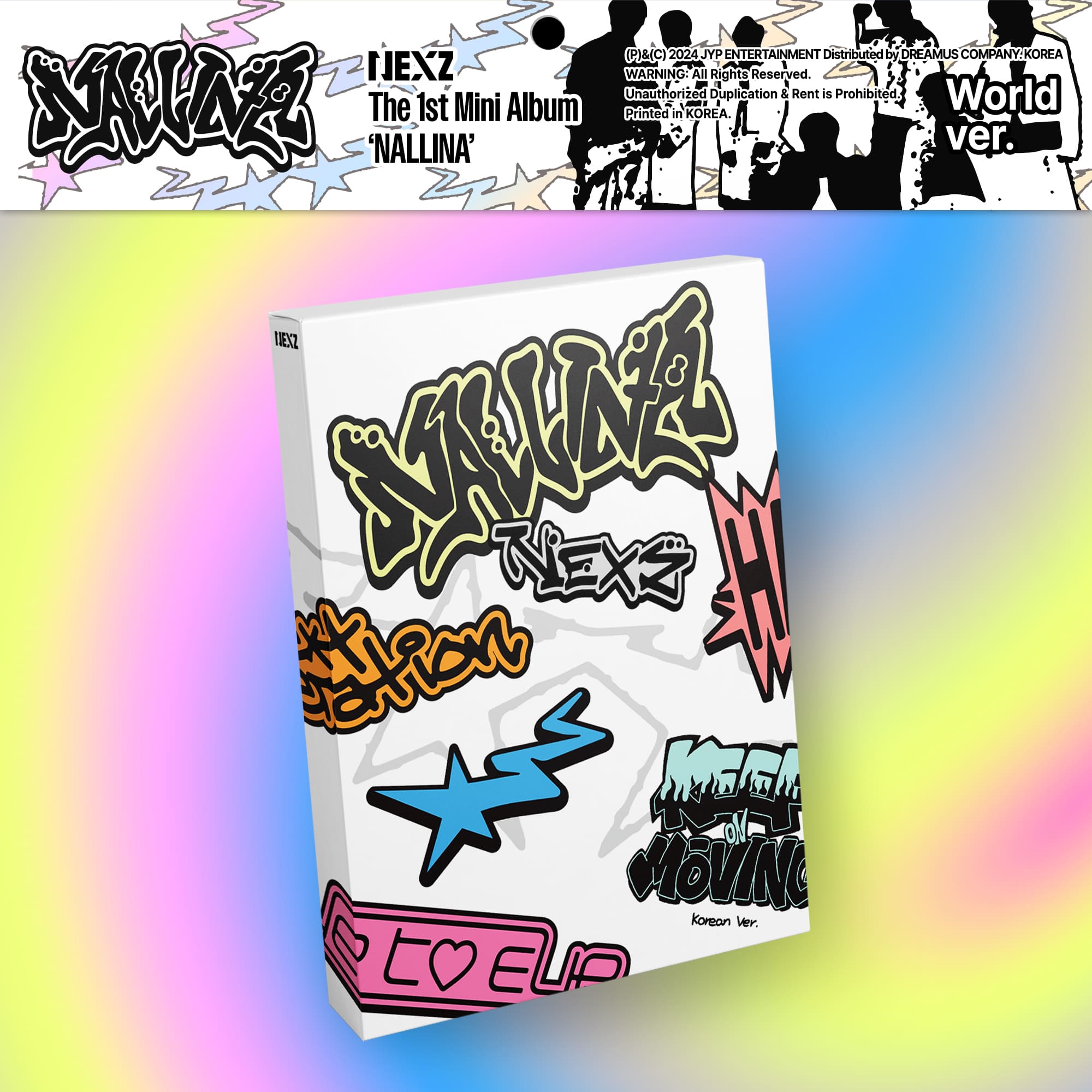 NEXZ 1st Mini Album NALLINA (World Version) (Limited) – album ( / / ) | HobiEgo