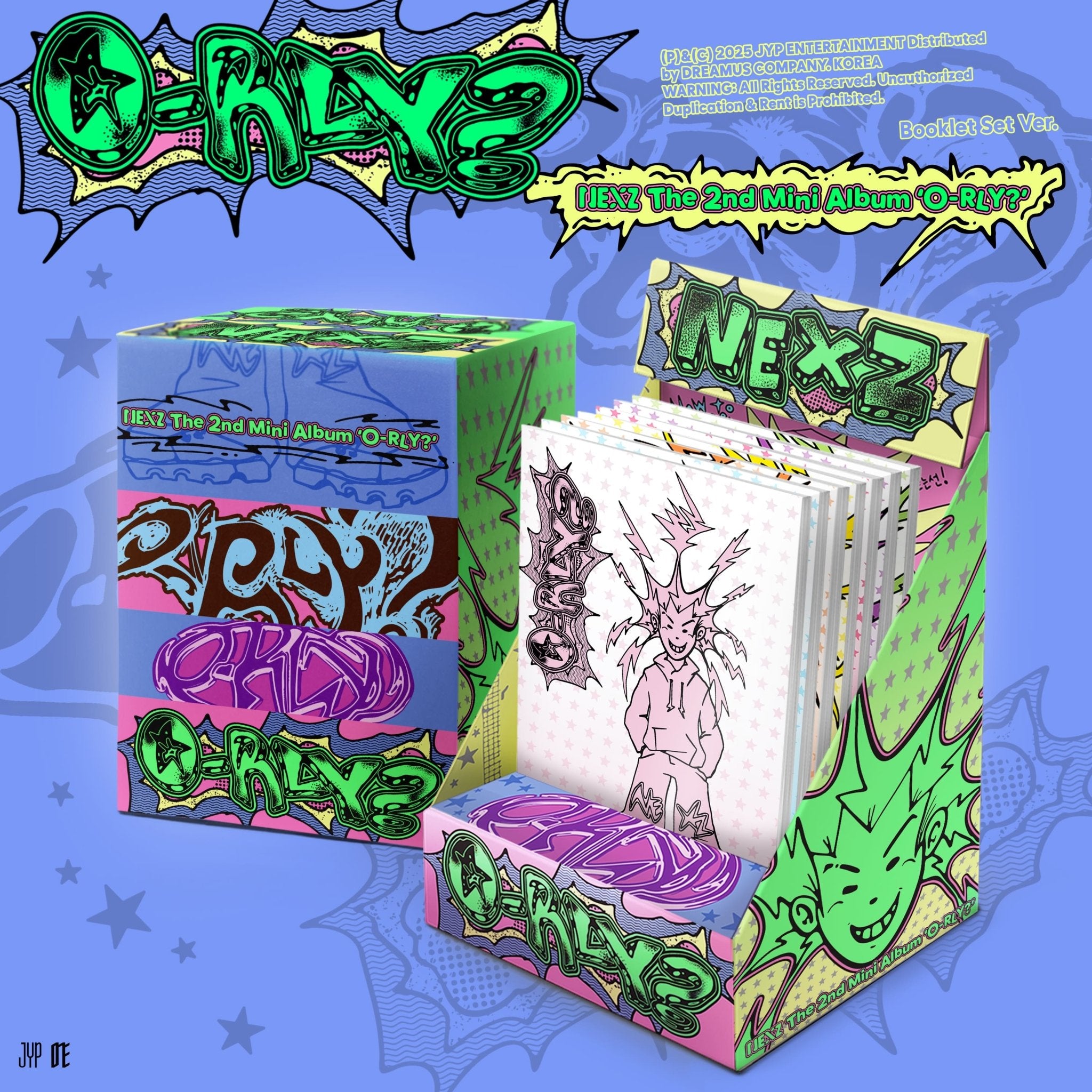 NEXZ 2nd Mini Album O - RLY? (Booklet Set Version) – album ( / / ) | HobiEgo