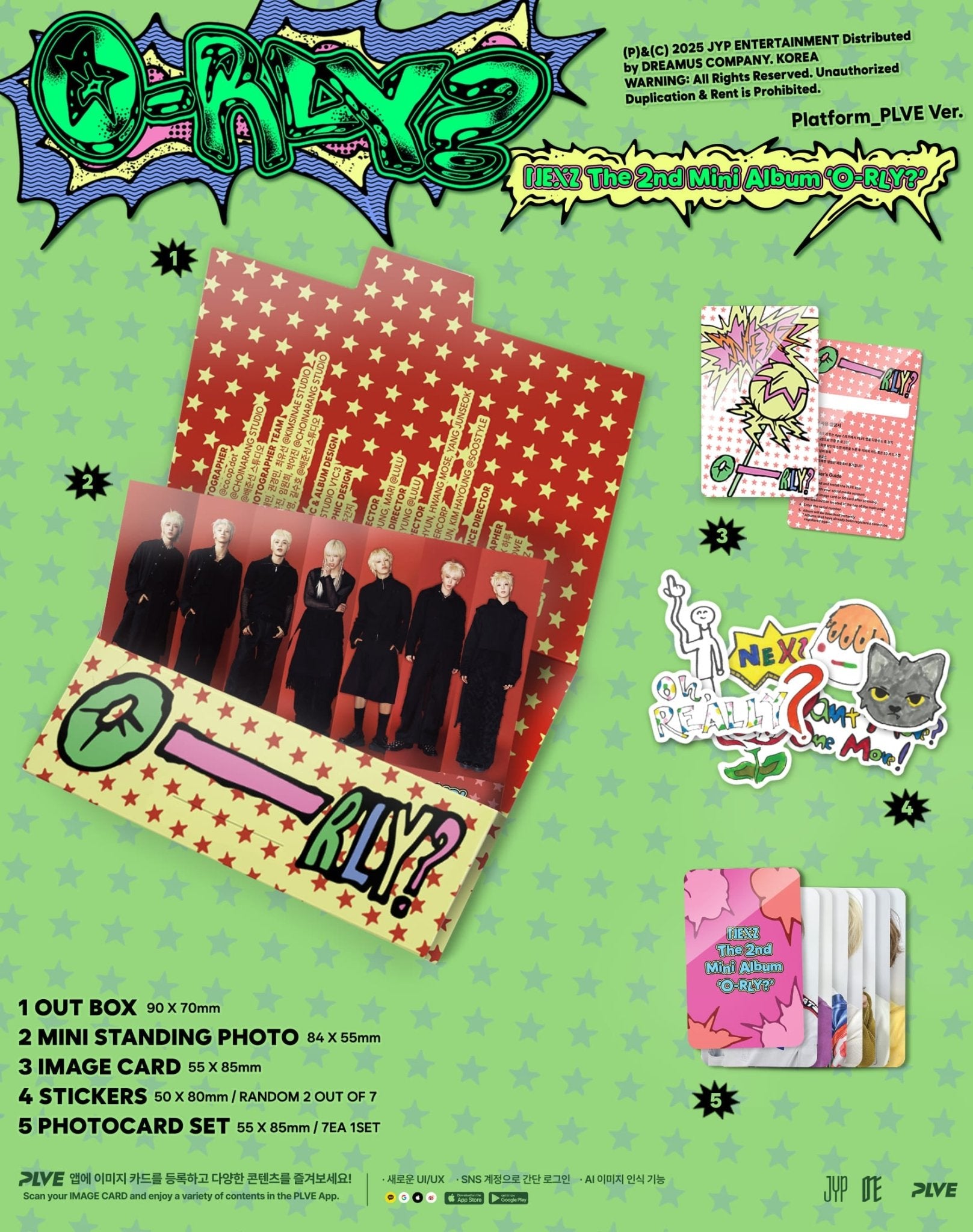 NEXZ 2nd Mini Album O - RLY? (Platform/PLVE Version) – album ( / / ) | HobiEgo