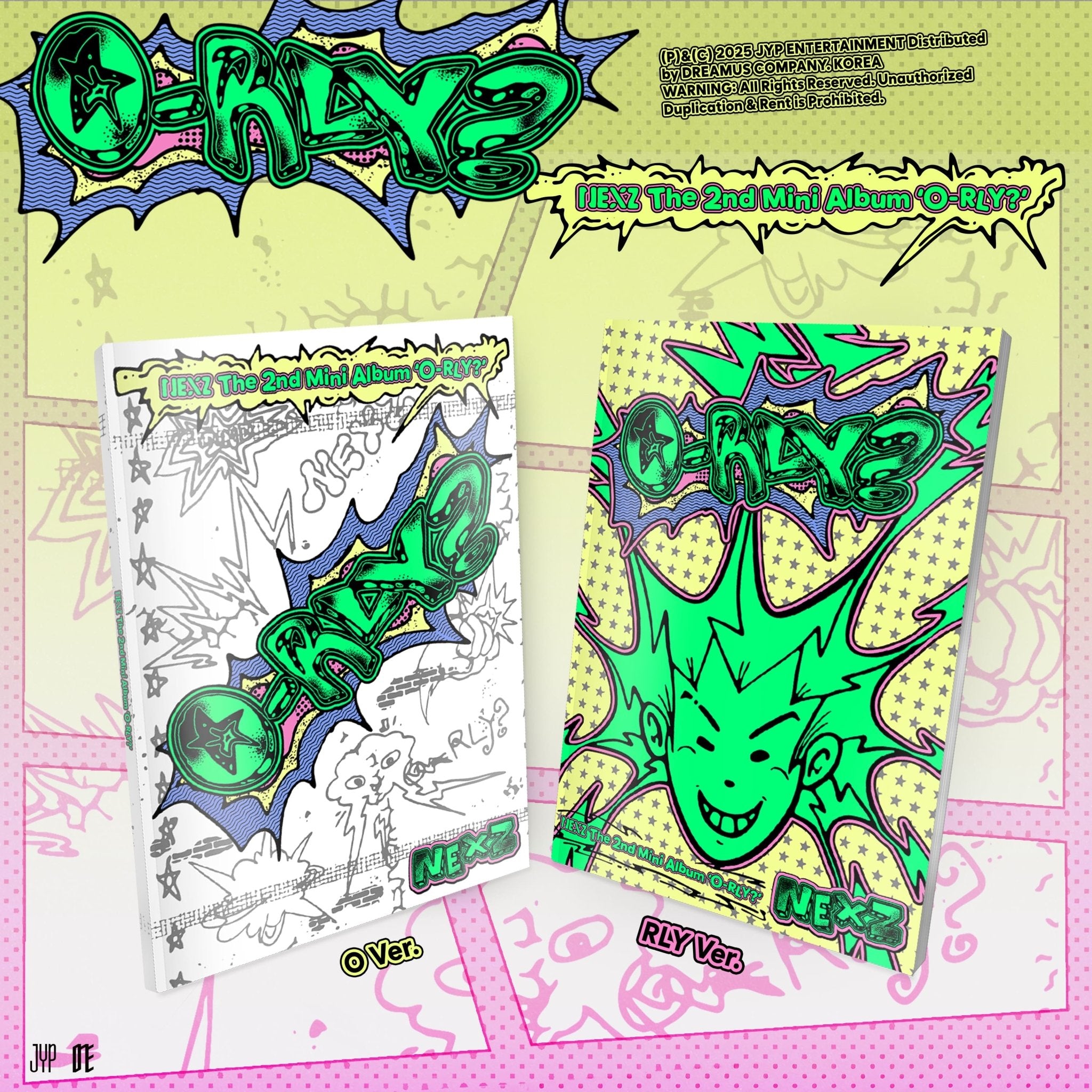 NEXZ 2nd Mini Album O - RLY? – album (O (WHITE) / / ) | HobiEgo