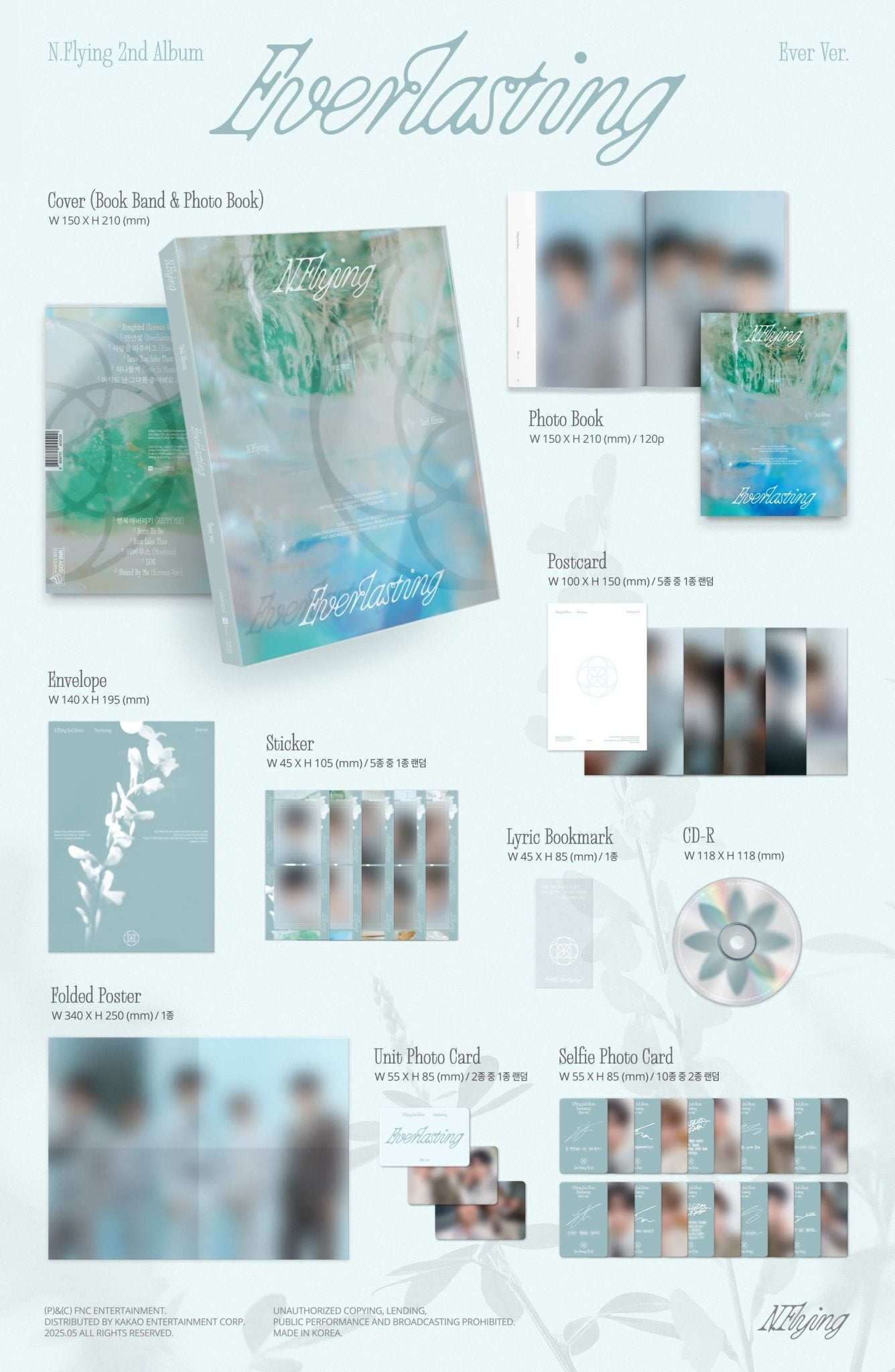N.Flying 2nd Album Everlasting (Photobook Version) – Photo Book (Ever (GREEN) / / ) | HobiEgo