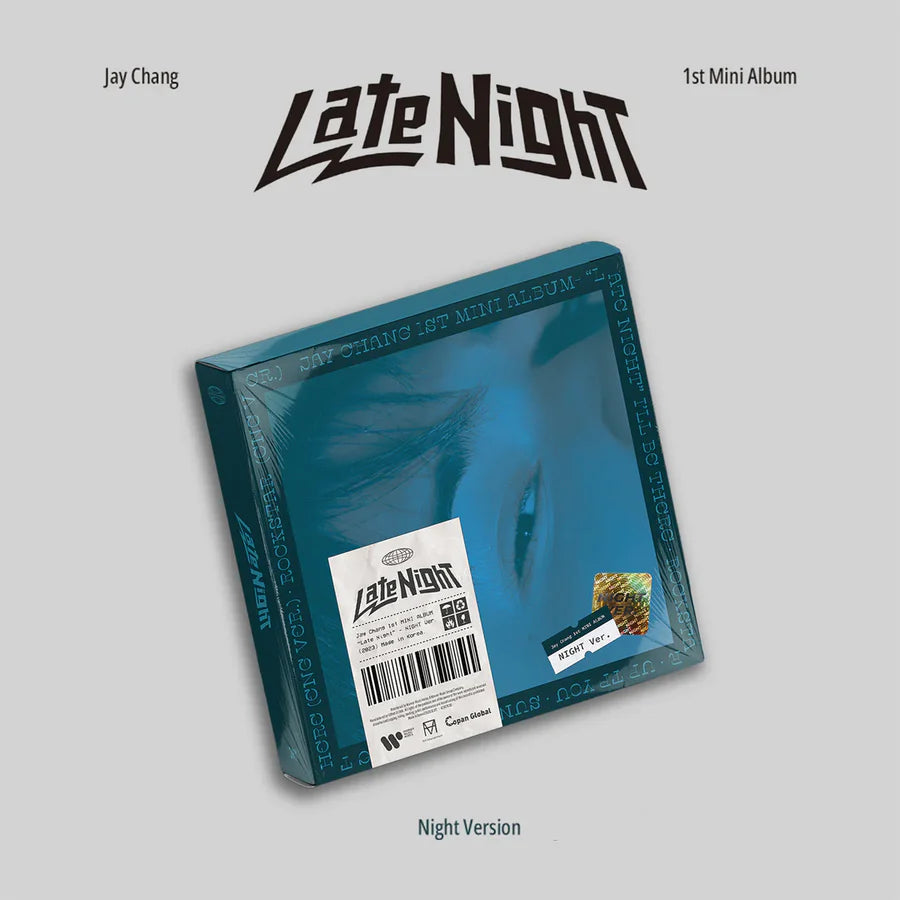 Jay Chang 1st Mini Album Late Night