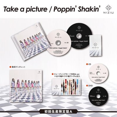 NiziU Take a picture / Poppin' Shakin' Limited Edition/ Type A – album ( / / ) | HobiEgo