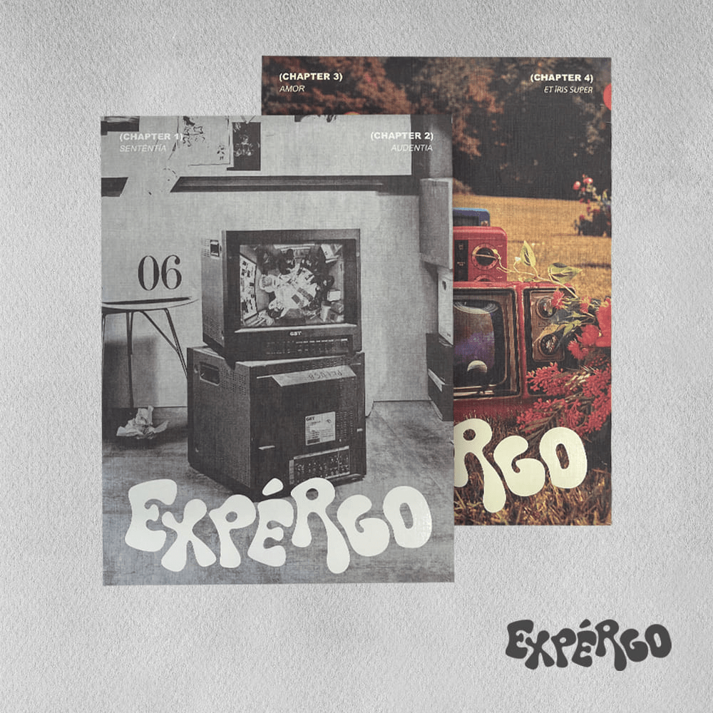NMIXX 1st EP expérgo – album (A (BLACK and WHITE) / / ) | HobiEgo