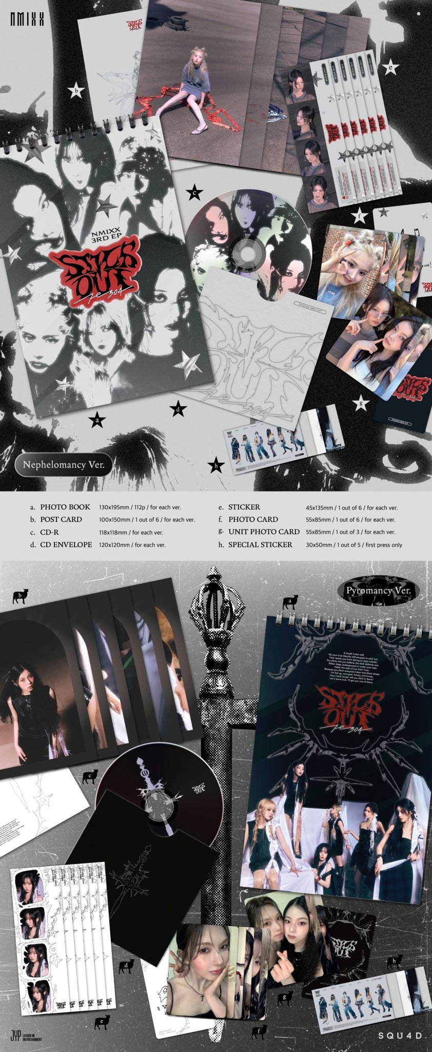 NMIXX 3rd Mini Album Fe3O4: STICK OUT – album (Nephelomancy / / ) | HobiEgo