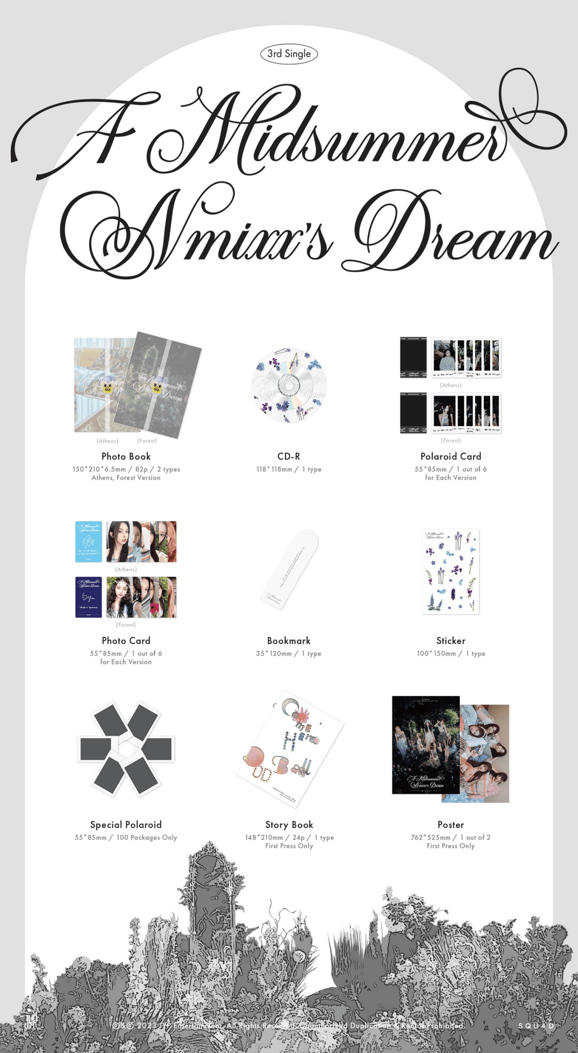 NMIXX 3rd Single Album A Midsummer NMIXX's Dream – album (Athens / / ) | HobiEgo