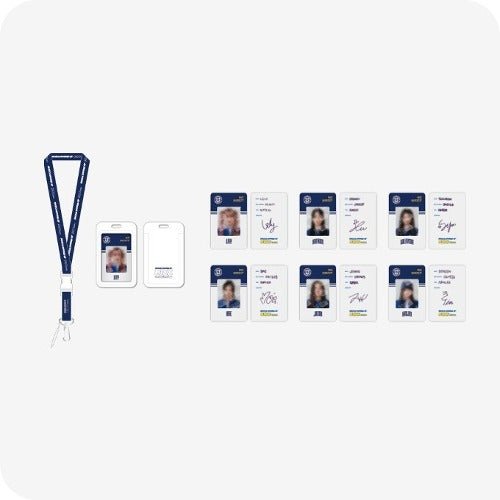 NMIXX UNIVERSITY Lanyard Set – Merchandise ( / / ) | HobiEgo
