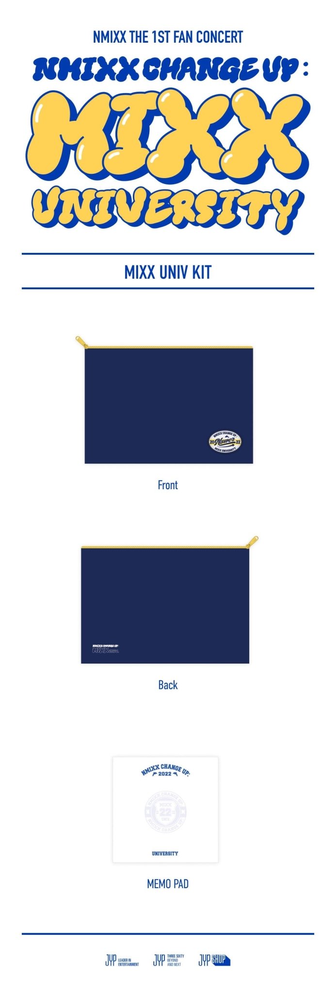NMIXX UNIVERSITY Univ Kit – Pouch ( / / ) | HobiEgo