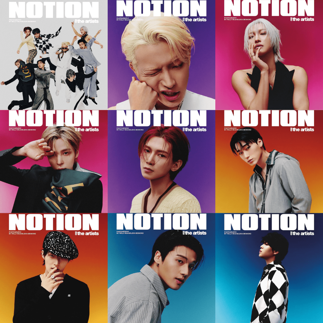 NOTION Magazine The Artists Vol.2 (Cover : ATEEZ) – magazines (Group / / ) | HobiEgo
