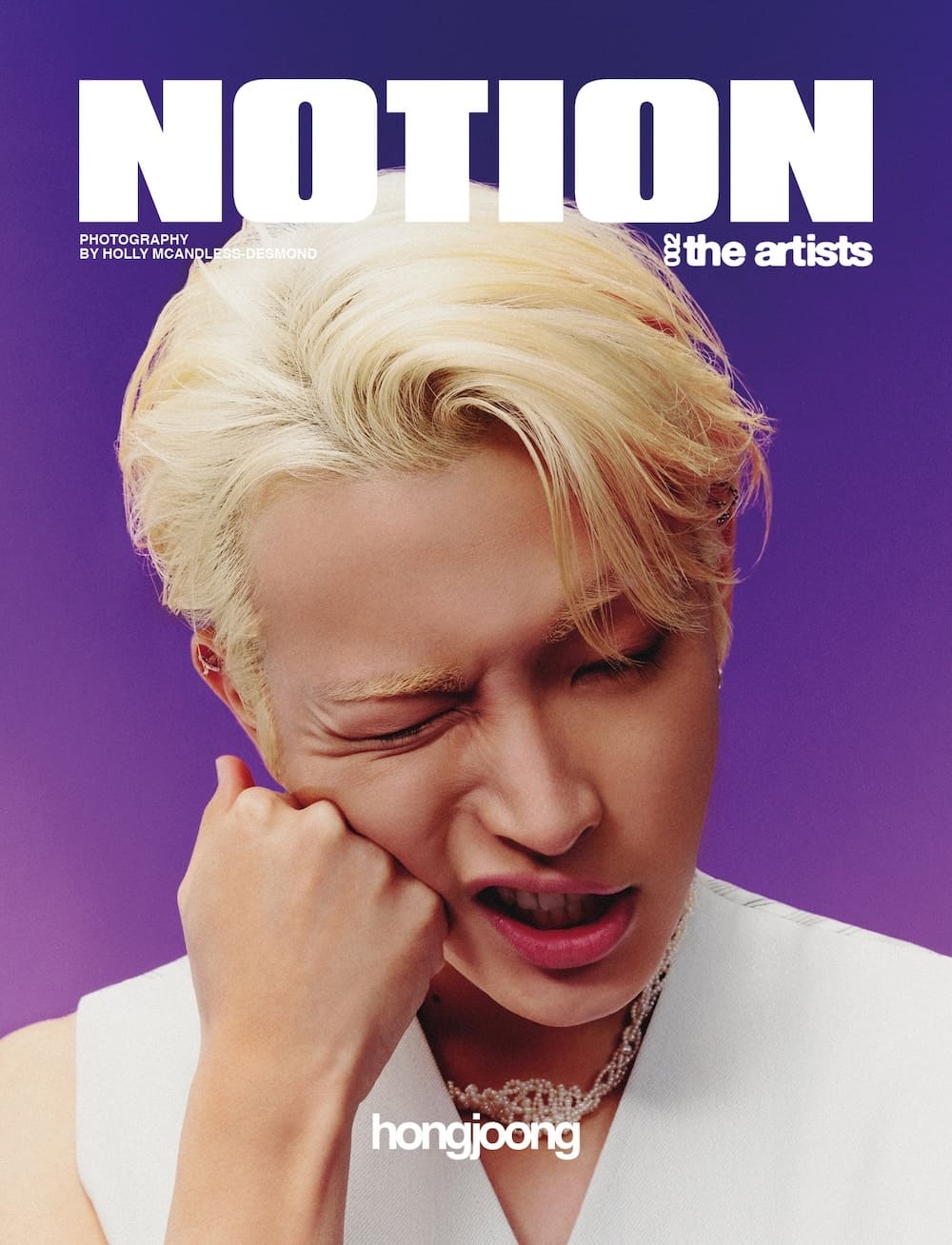 NOTION Magazine The Artists Vol.2 (Cover : ATEEZ) – magazines (Hongjoong / / ) | HobiEgo
