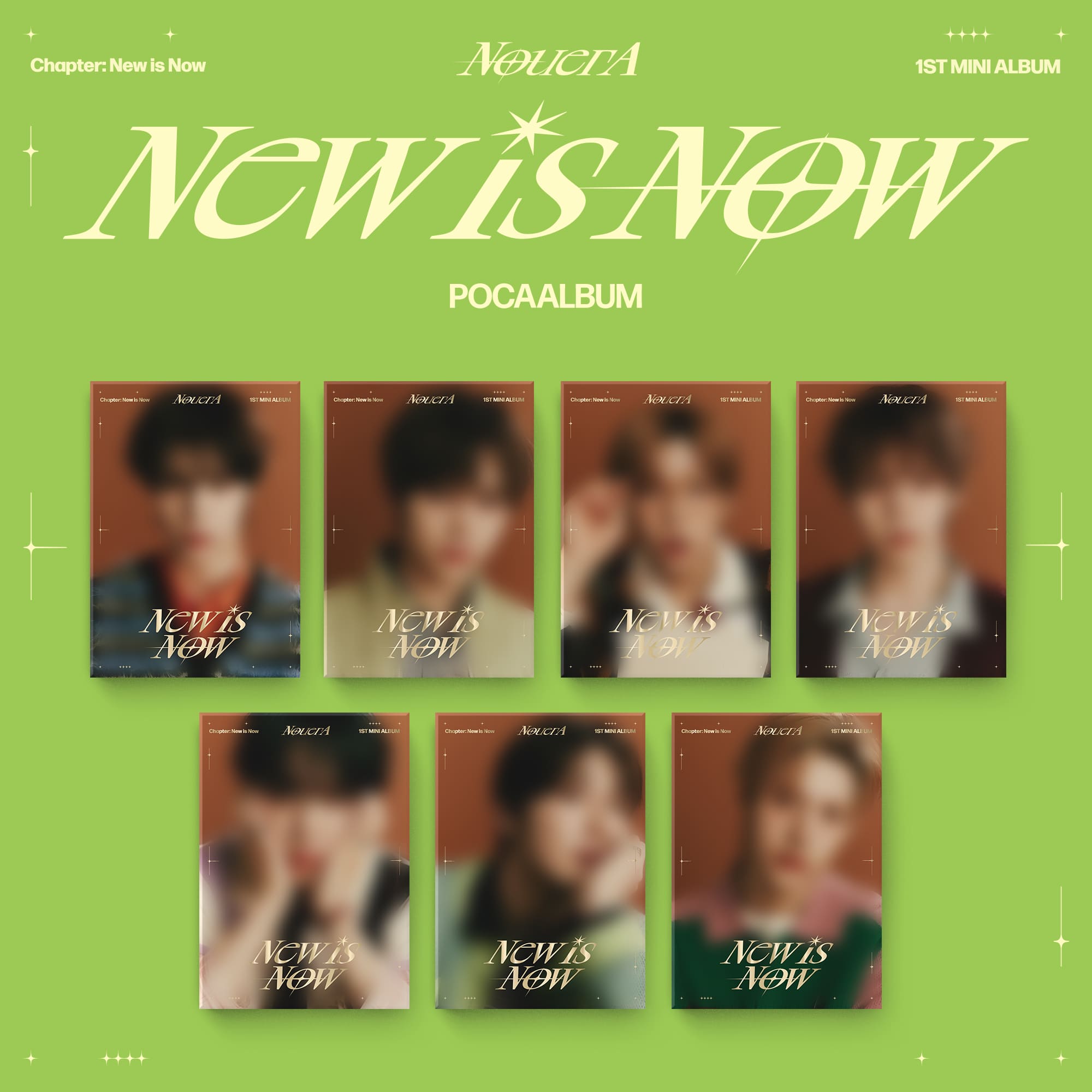NouerA 1st Mini Album Chapter : New is Now (POCA Version) – album (Gihyeon / / ) | HobiEgo
