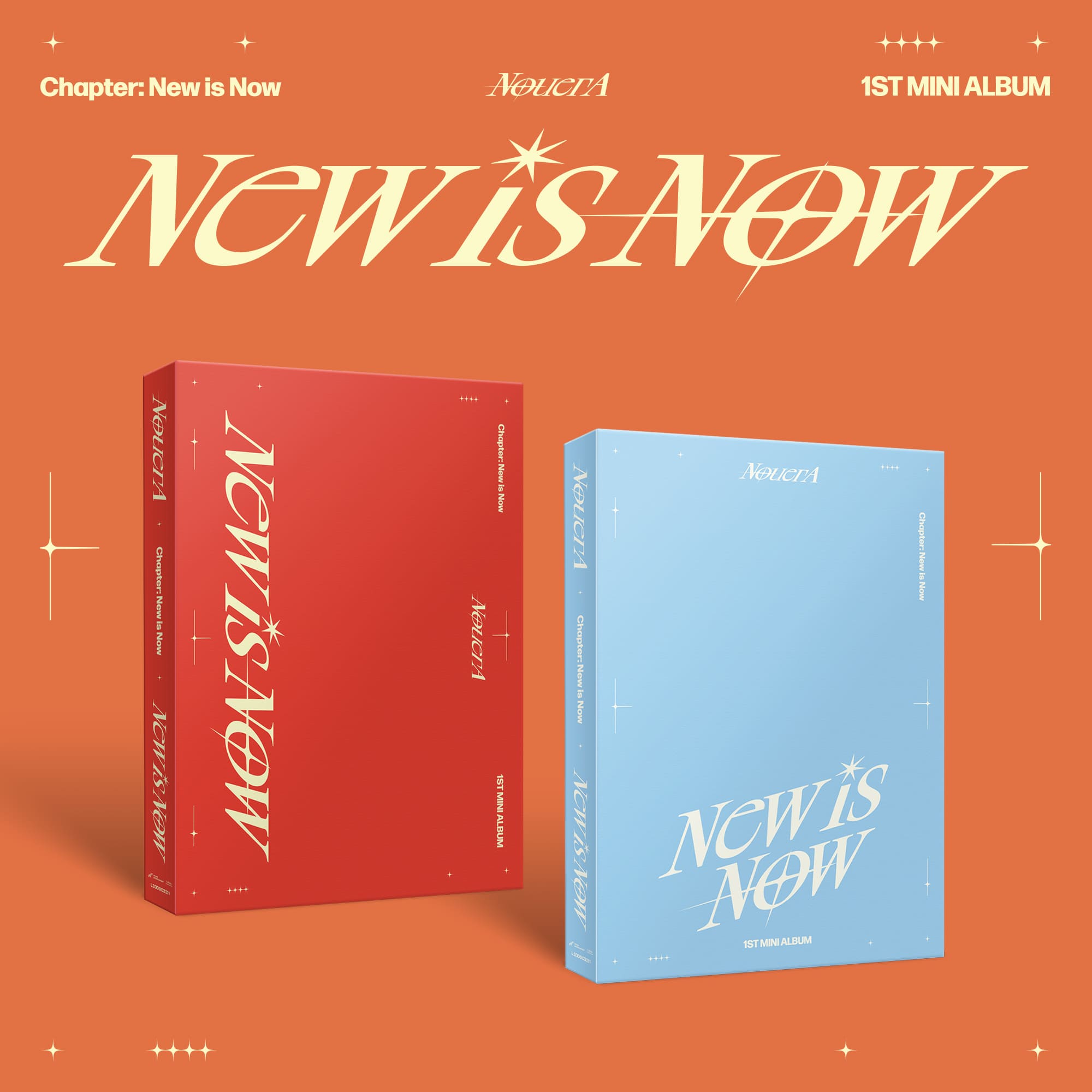 NouerA 1st Mini Album Chapter : New is Now – album (New (RED) / / ) | HobiEgo
