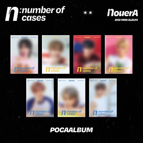 NouerA 2nd Mini Album n: number of cases (POCA Album) – album (Gihyeon / / ) | HobiEgo