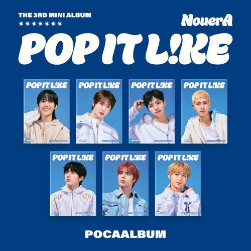 NouerA 3rd Mini Album Pop It Like (Poca Version Random) – album 8804775465284 ( / / ) | HobiEgo K - pop Shop