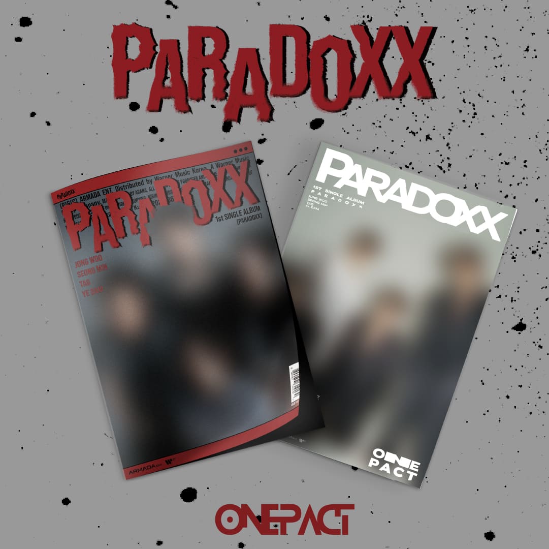 ONE PACT 1st Single PARADOXX (Photobook Version) – album (Funk / / ) | HobiEgo