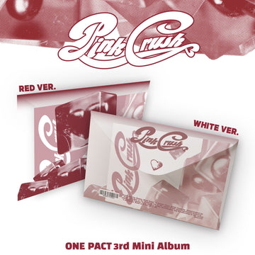 ONE PACT 3rd Mini Album PINK CRUSH – album 8809957310963 (RED / / ) | HobiEgo