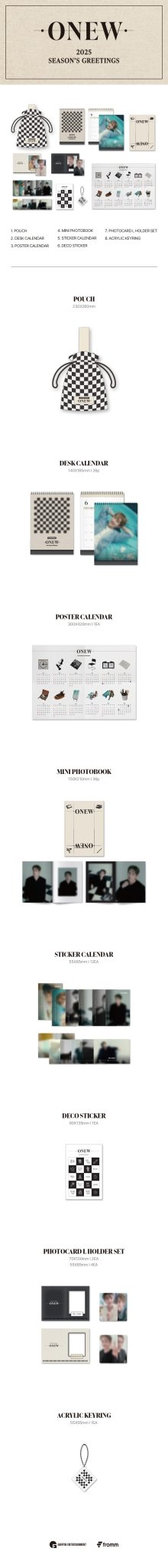 ONEW 2025 Season’s Greetings – Season's Greetings ( / / ) | HobiEgo