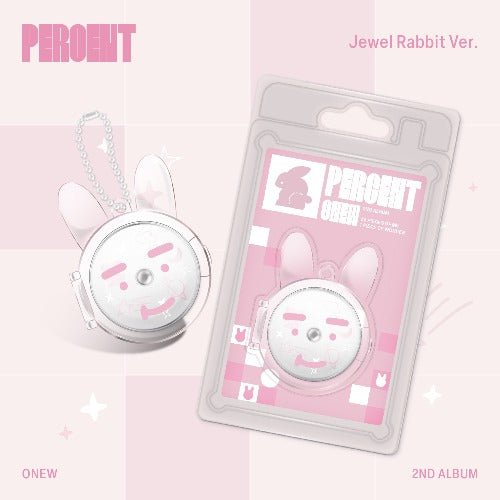 ONEW 2nd Album PERCENT (Jewel Rabbit Version) – album ( / / ) | HobiEgo
