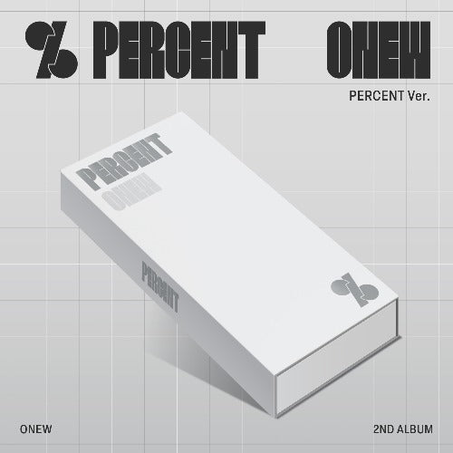 ONEW 2nd Album PERCENT (PERCENT Version) – album ( / / ) | HobiEgo