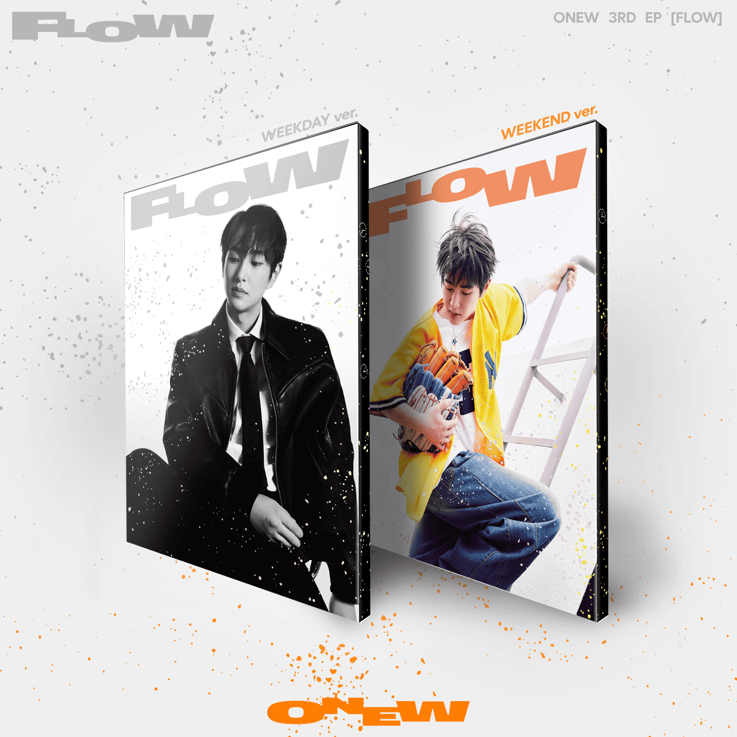 ONEW 3rd Mini Album FLOW – album (Weekday (GREY) / / ) | HobiEgo