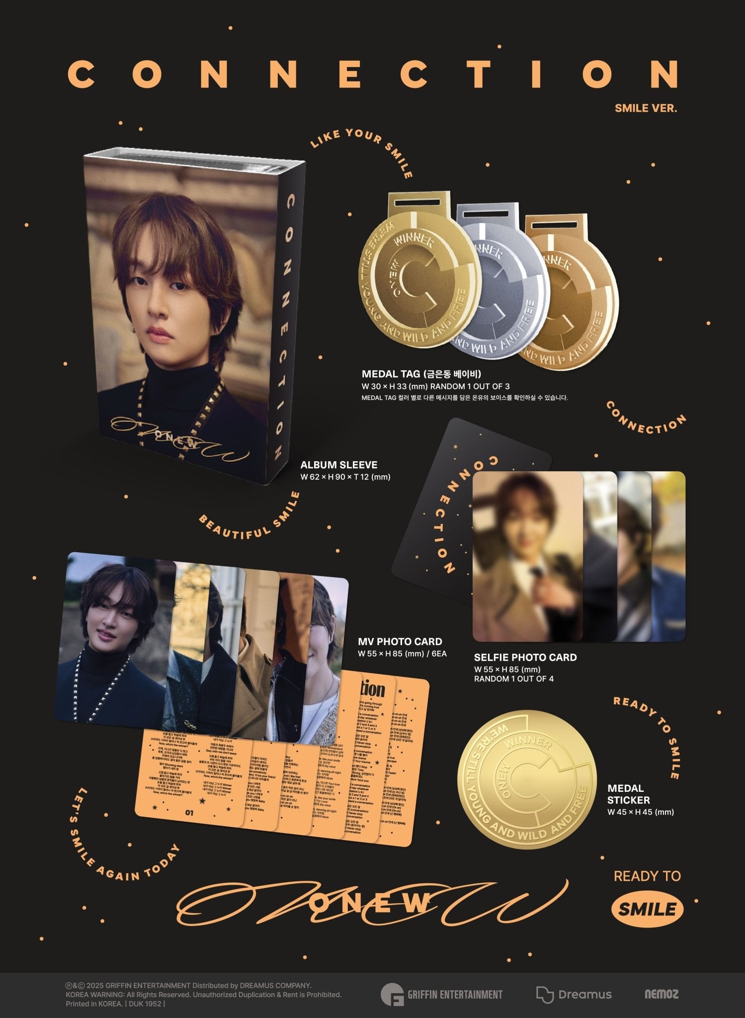 ONEW 4th Mini Album CONNECTION (SMILE Version) – album ( / / ) | HobiEgo