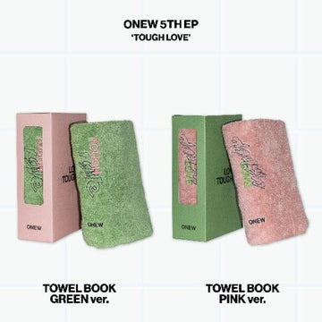 ONEW 5th EP Album TOUGH LOVE TOWEL BOOK Version Random – album  ( / / ) | HobiEgo