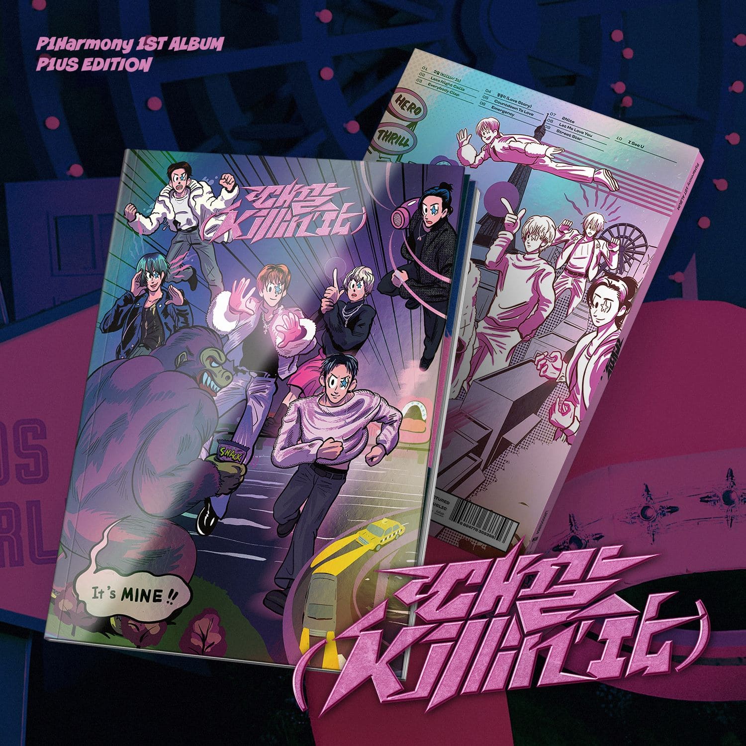P1Harmony 1st Full Album 때깔 (Killin' It) (P1us Edition) (Limited Edition) – album ( / / ) | HobiEgo