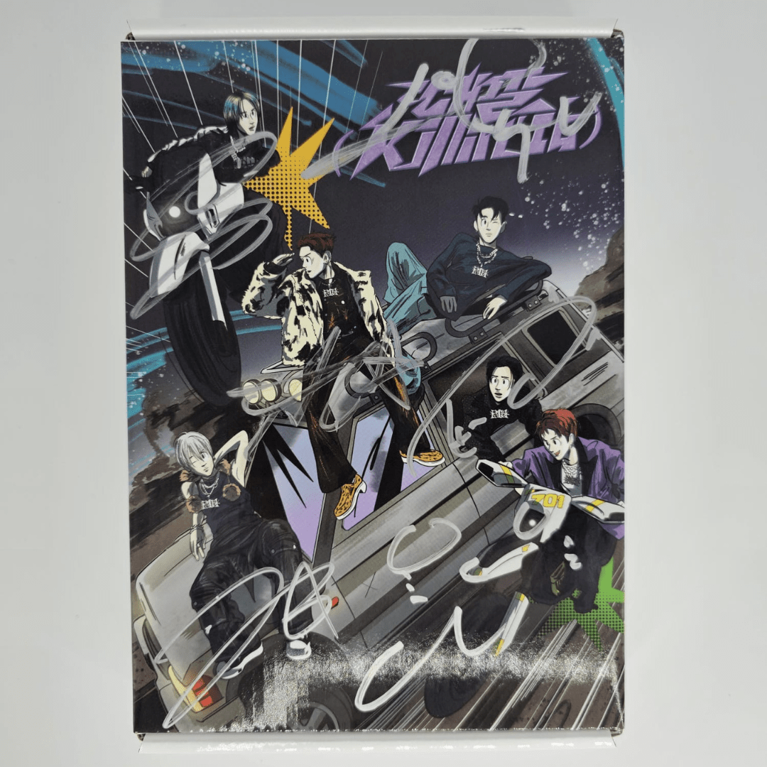 P1Harmony 1st Full Album 때깔 (Killin' It) (Signed Edition) – album (때깔 (Killin' It) (PURPLE) / / ) | HobiEgo
