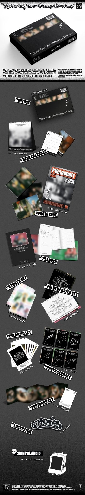 P1Harmony 2025 Season’s Greetings – Season's Greetings ( / / ) | HobiEgo