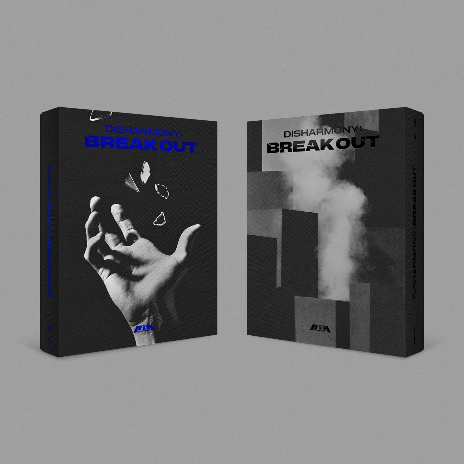 P1Harmony 2nd Mini Album DISHARMONY : BREAK OUT – album (Break Out (BLUE) / / ) | HobiEgo