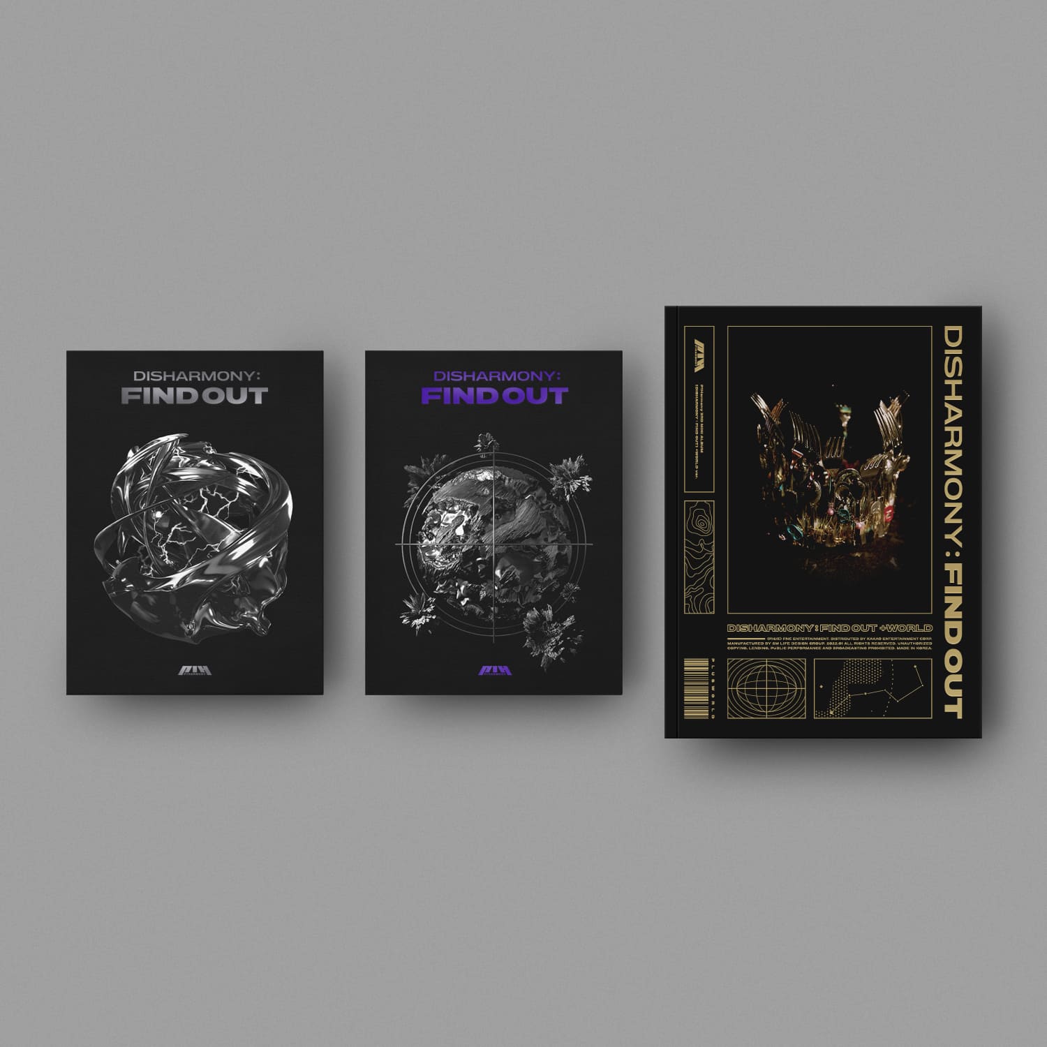 P1HARMONY 3rd Mini Album DISHARMONY : FIND OUT – album (FIND OUT / / ) | HobiEgo