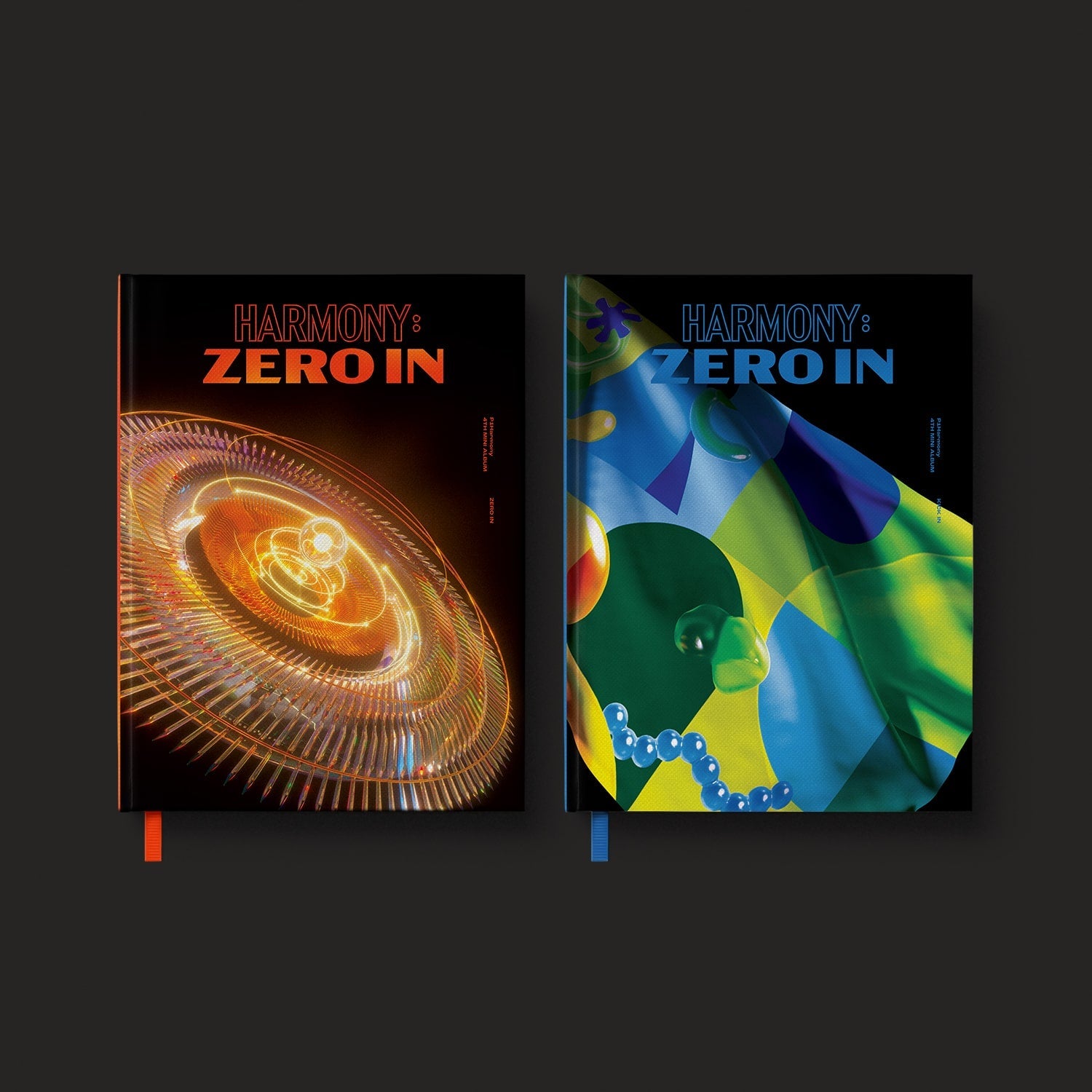 P1Harmony 4th Mini Album HARMONY : ZERO IN – album (ZERO IN (Orange) / / ) | HobiEgo