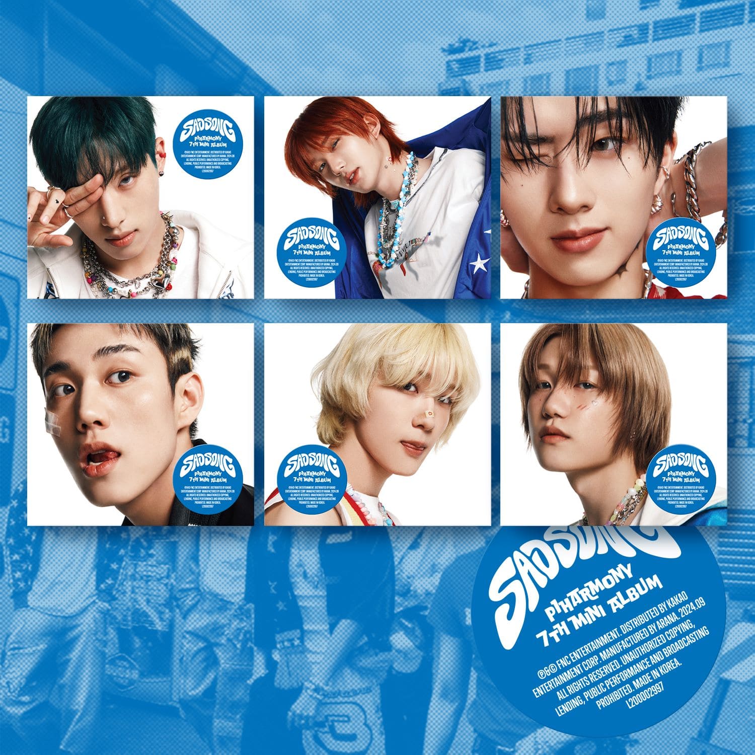 P1Harmony 7th Mini Album SAD SONG (Digipack Version) – album (Keeho / / ) | HobiEgo