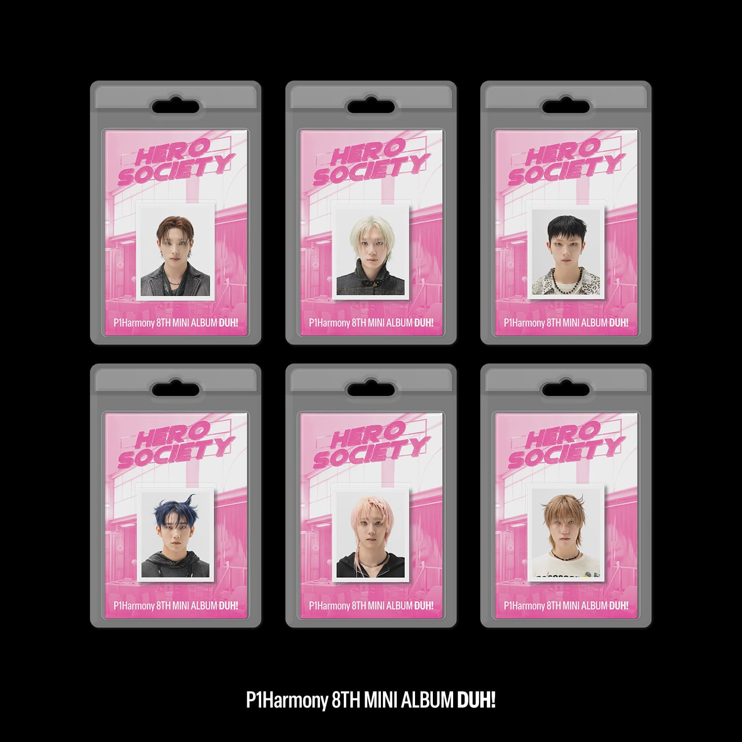 P1Harmony 8th Mini Album DUH! (FaNCy Version PLVE) – album (Keeho / / ) | HobiEgo