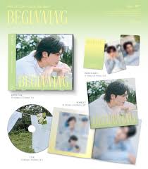 Park Hyungsik Japanese Album Beginning – album (B (GREEN) / / ) | HobiEgo