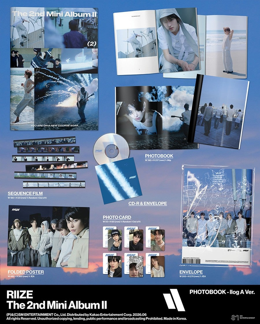 RIIZE – 2nd Mini Album II (Photobook Version)