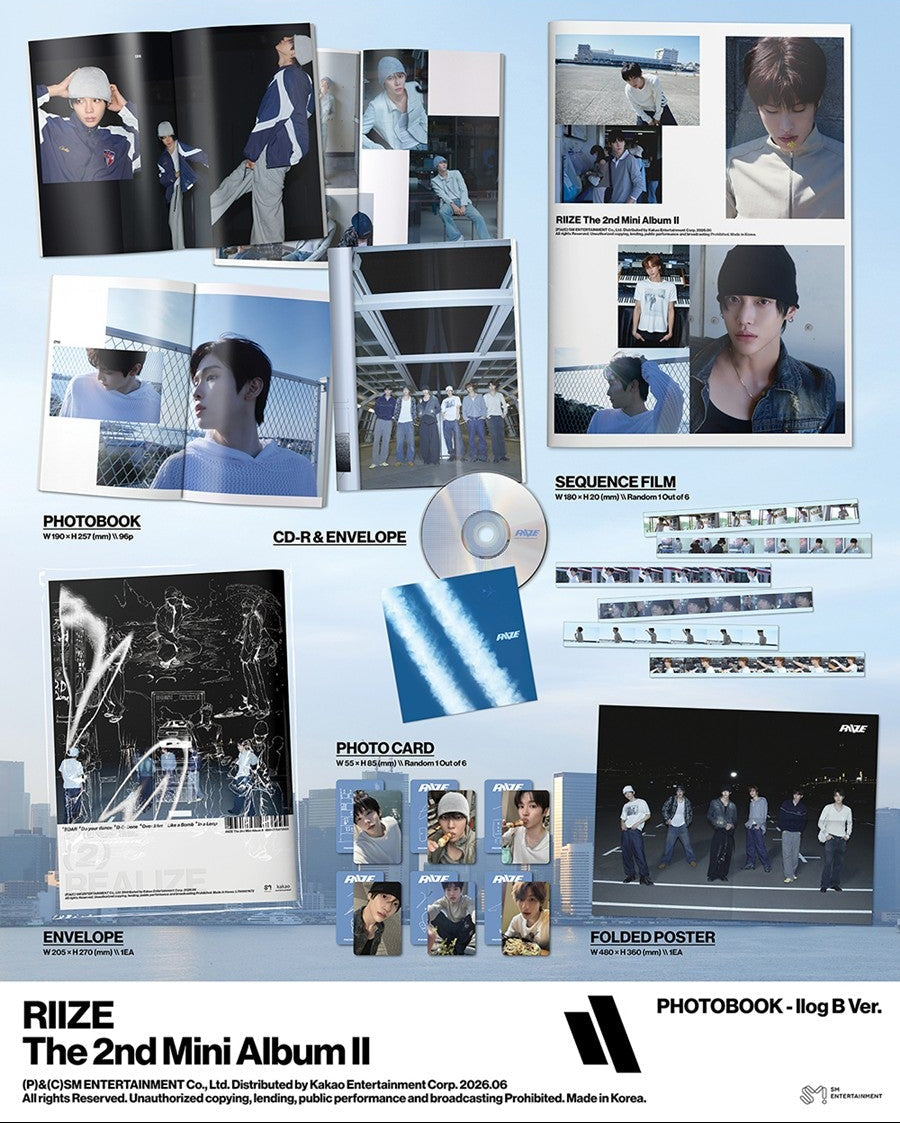 RIIZE – 2nd Mini Album II (Photobook Version)
