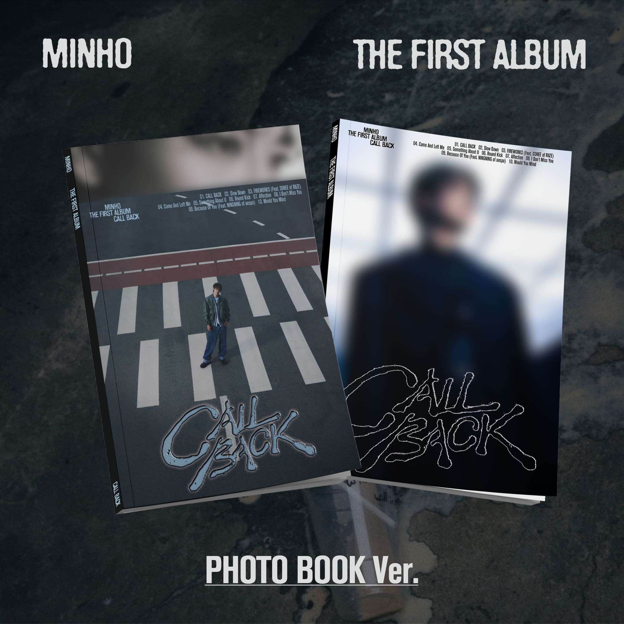 PRE-ORDER MINHO 1st Album CALL BACK (Photobook Version) Random Version