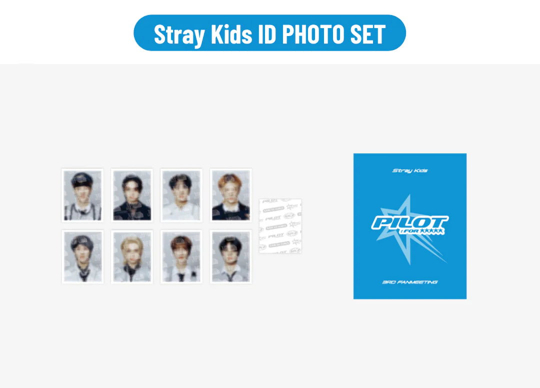 STRAY KIDS SKZOO ID Photo Set : FOR ★★★★★