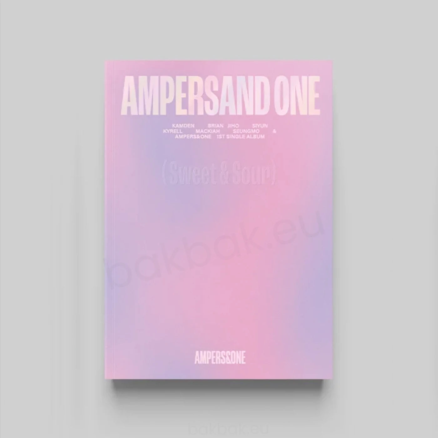 AMPERS&ONE 1st Single AMPERSAND ONE