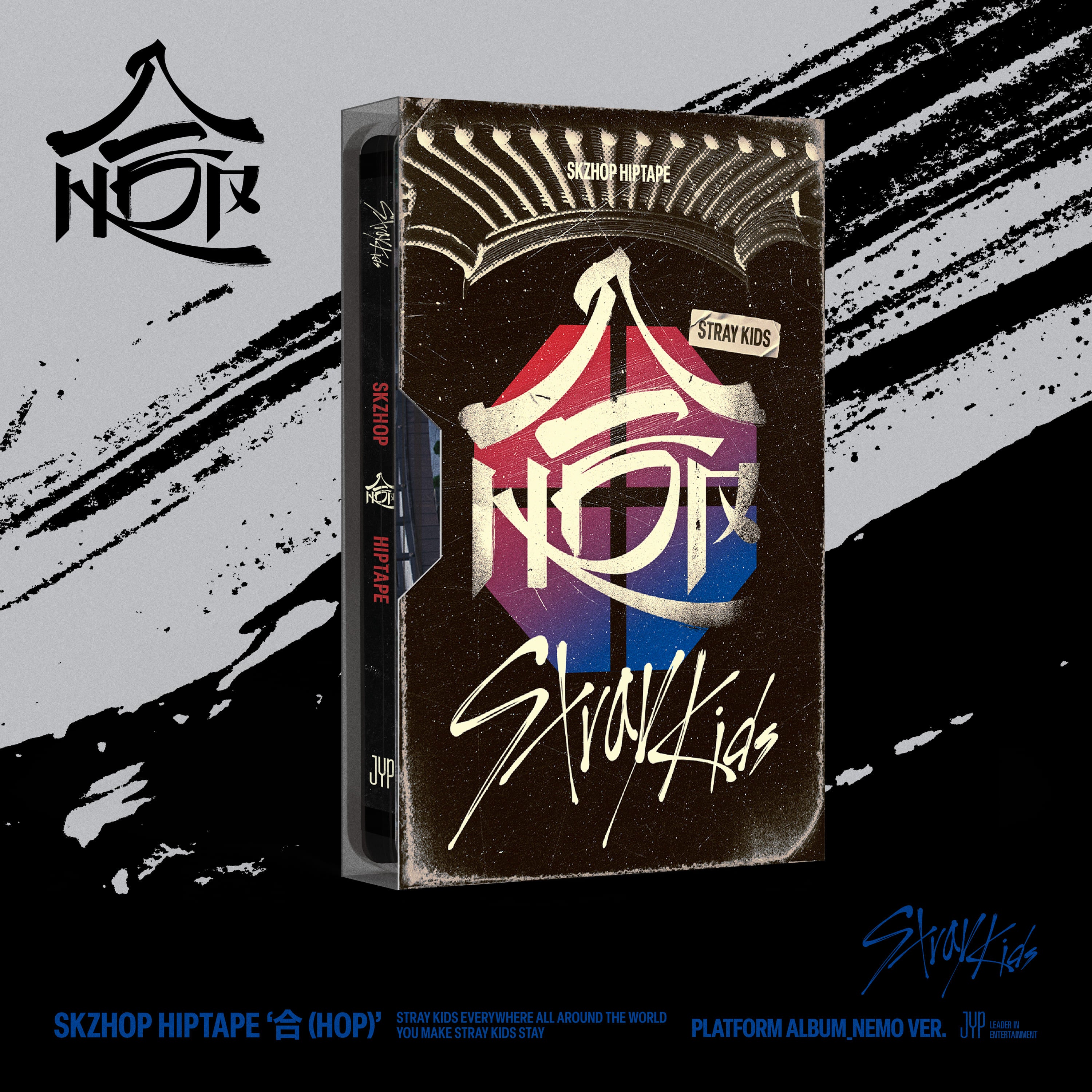 PRE-ORDER Stray Kids SKZHOP HIPTAPE 合 (HOP) (Platform Version) +JYP POB