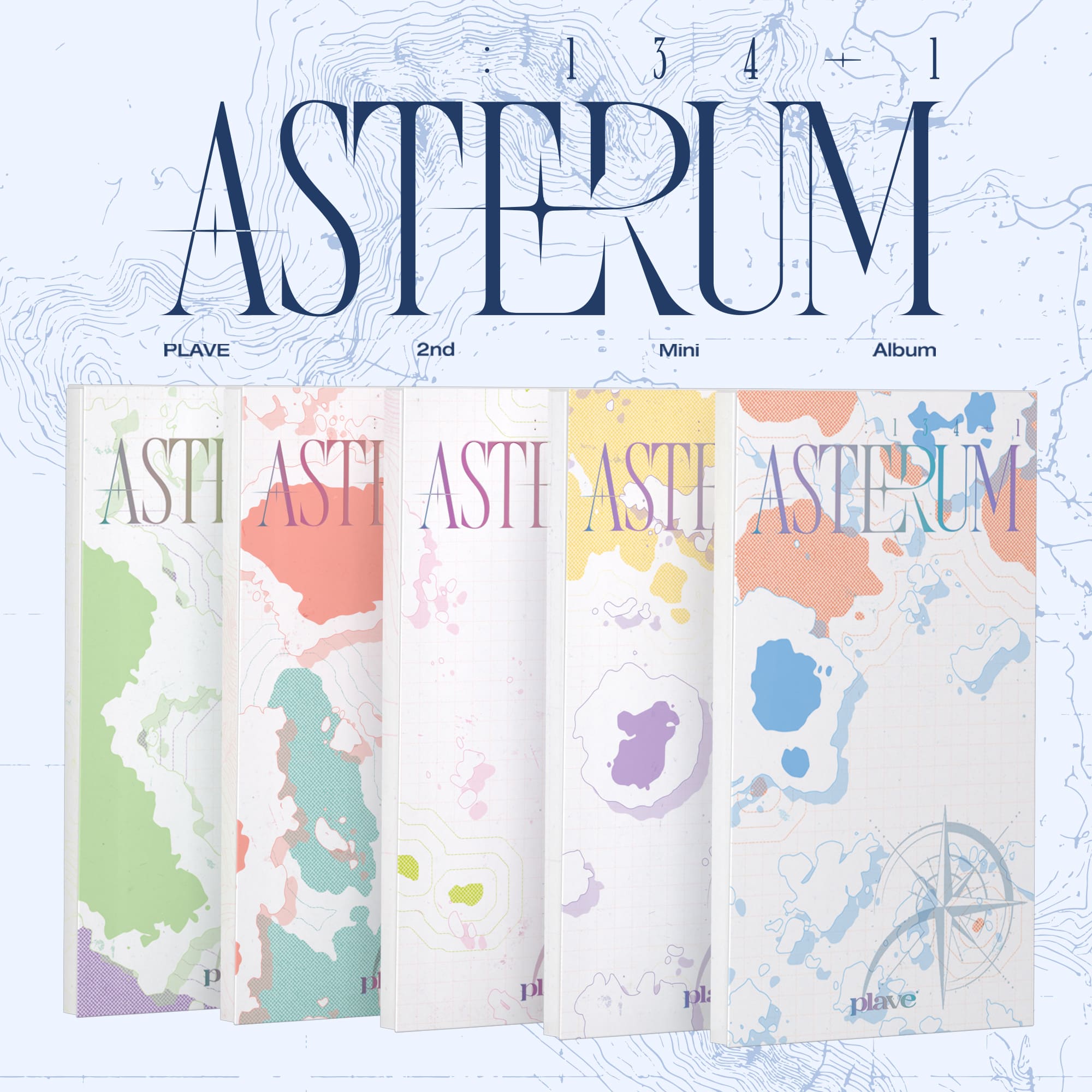 PLAVE 2nd Mini Album ASTERUM : 134 - 1 (Mini CD Version) – album (Yejun (BLUE) / / ) | HobiEgo