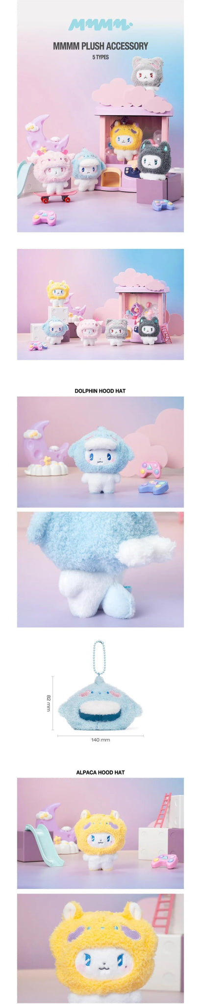 PLAVE Happy Plave Day MMMM Plush Accessory Hood – Plush (Dolphin Hood (Yejun) / / ) | HobiEgo
